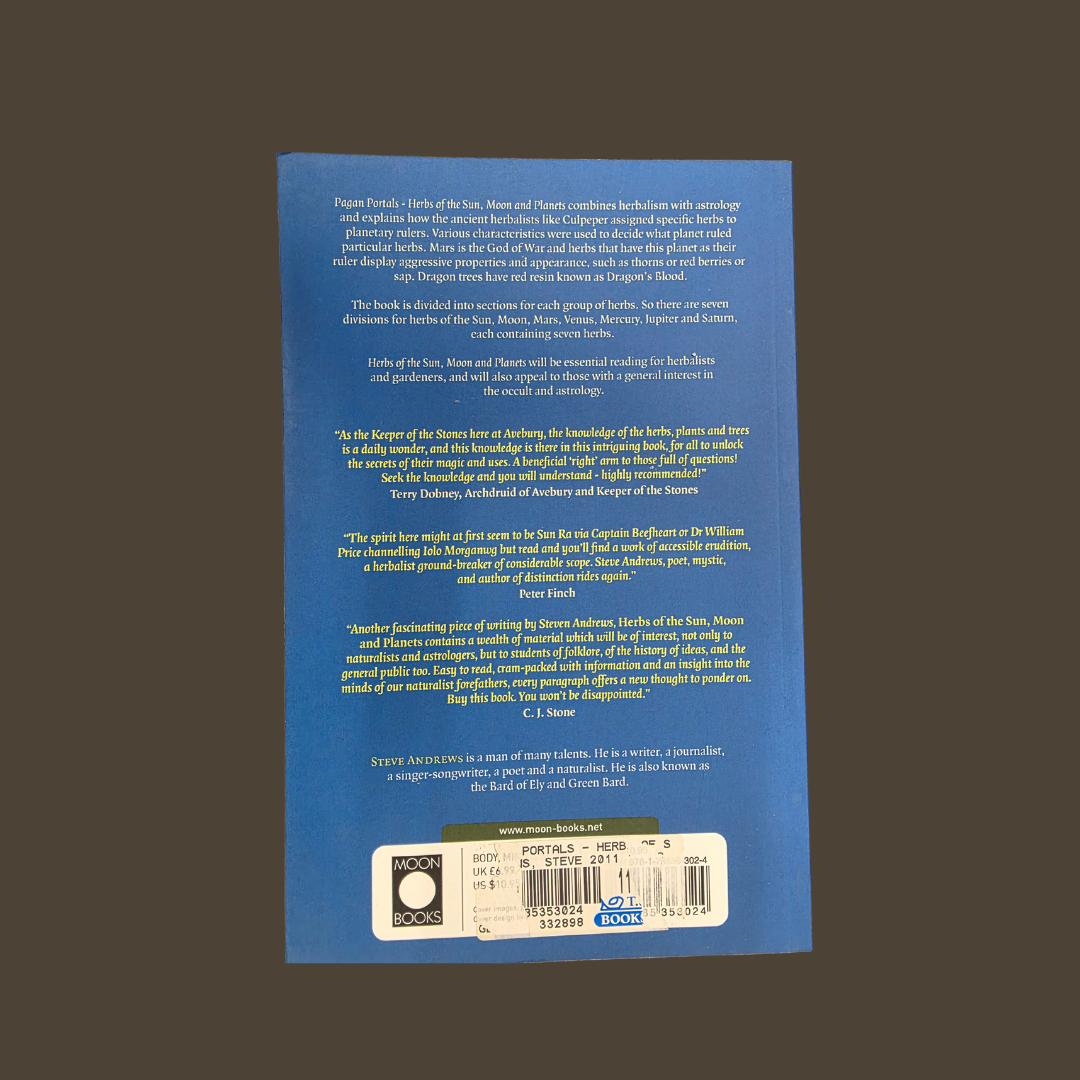 Book - Herbs Of The Sun, Moon And Planets
