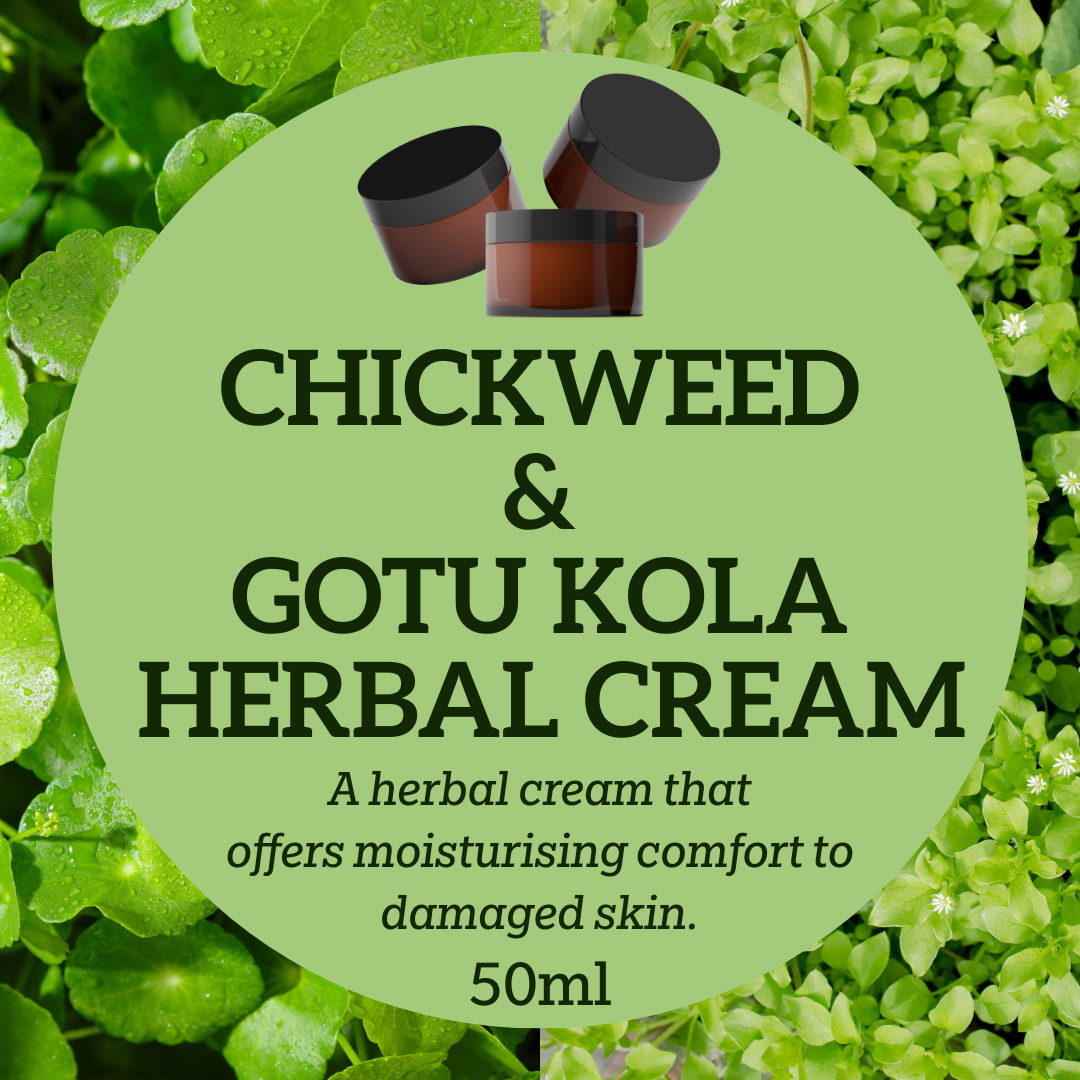 Chickweed Herbal Cream (with Gotu Kola) - 50ml