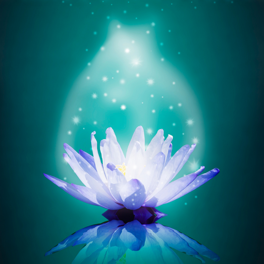 Blue Lotus Attar Perfume - 10ml Roller Bottle