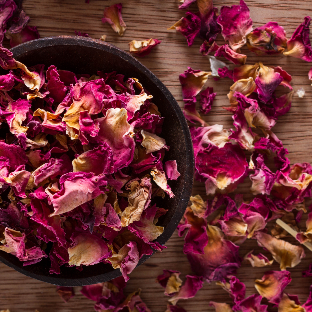 Rose Petals (Pink) - Certified Organic - 50g