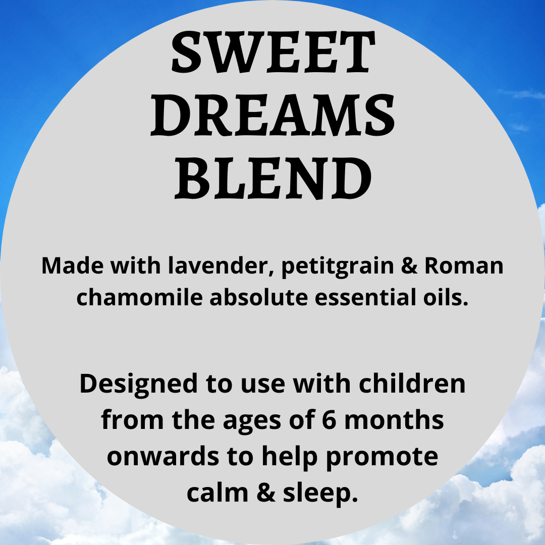 Sweet Dreams 10ml -  Kid Safe Synergy Blend - Ages 6 Months +
