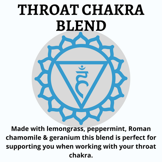 Chakra Essential Oil Blend - Throat Chakra
